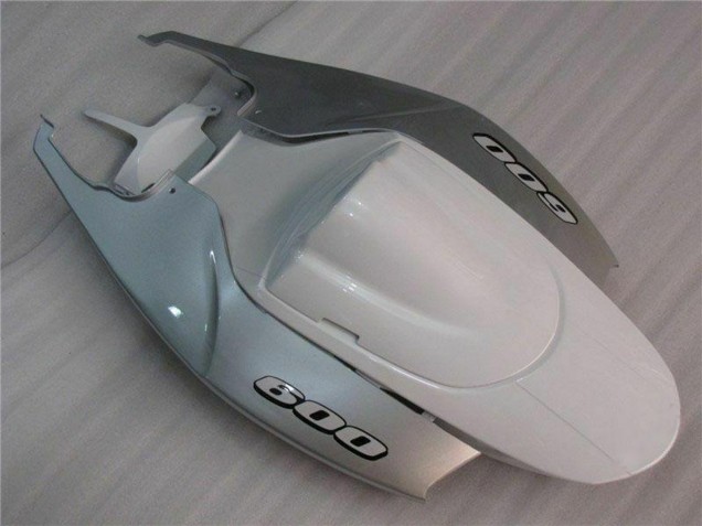 Descuento Carenados Moto Suzuki GSXR 600/750 2006-2007 - Blanco Plata