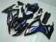 Descuento Carenados Moto Suzuki GSXR 600/750 2006-2007 - Negro Brillante Azul