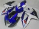 Descuento Carenados Moto Suzuki GSXR 600/750 2006-2007 - Blanco Azul Negro Rojo