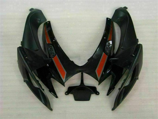 Descuento Carenados Moto Suzuki GSXR 600/750 2006-2007 - Negro Brillante Rojo