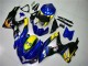 Descuento Carenados Moto Suzuki GSXR 600/750 2008-2010 - Azul Amarillo Tiburón