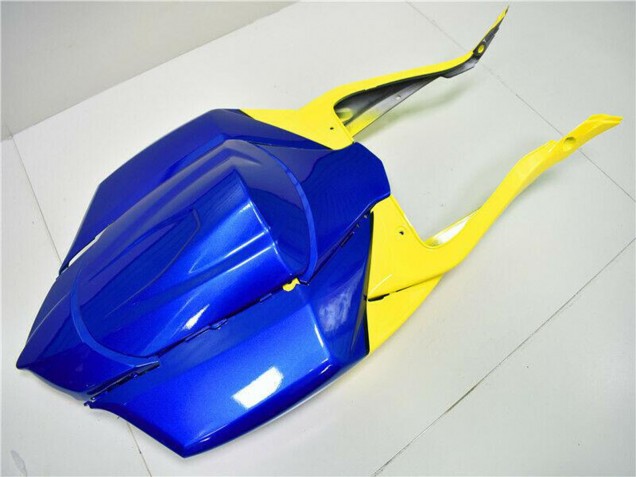 Descuento Carenados Moto Suzuki GSXR 600/750 2008-2010 - Azul Amarillo Tiburón