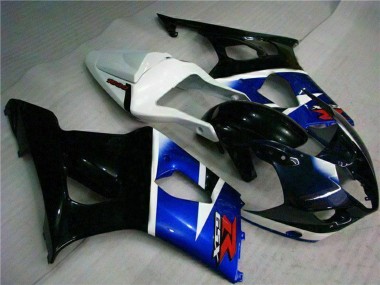 Descuento Carenados Moto ABS Suzuki GSXR 1000 2003-2004 - Blanco Azul Negro Brillante Rojo