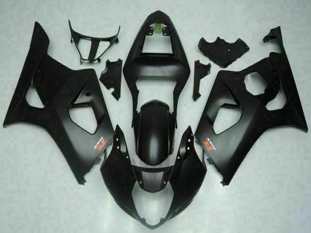 Descuento Carenados Moto Suzuki GSXR 1000 2003-2004 - Negro Mate Rojo