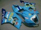 Descuento Carenados Moto Suzuki GSXR 1000 2003-2004 - Azul Blanco Amarillo Rizla