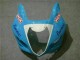 Descuento Carenados Moto Suzuki GSXR 1000 2003-2004 - Azul Blanco Amarillo Rizla