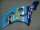 Descuento Carenados Moto Suzuki GSXR 1000 2003-2004 - Azul Blanco Amarillo Rizla