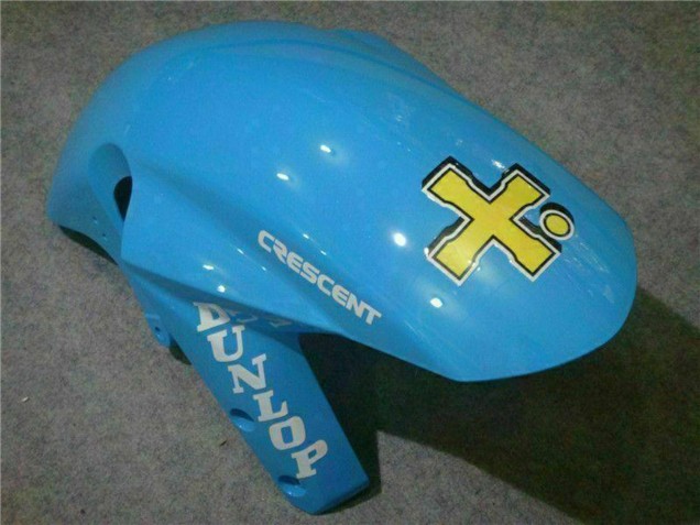 Descuento Carenados Moto Suzuki GSXR 1000 2003-2004 - Azul Blanco Amarillo Rizla