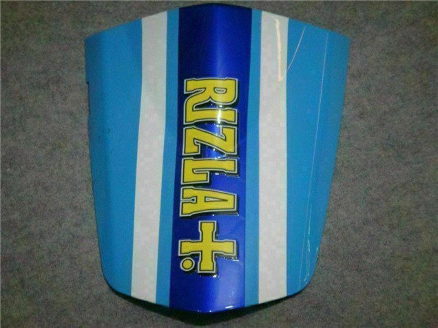 Descuento Carenados Moto Suzuki GSXR 1000 2003-2004 - Azul Blanco Amarillo Rizla