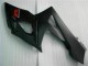 Descuento Carenado Moto Suzuki GSXR 1000 2005-2006 - Negro Brillante Negro Mate Rojo