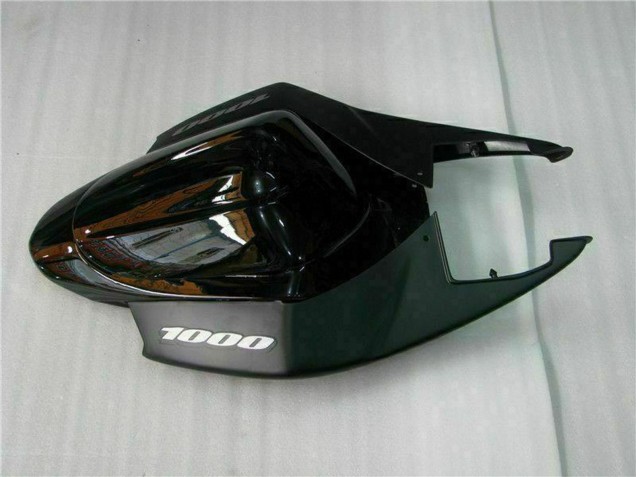 Descuento Carenado Moto Suzuki GSXR 1000 2005-2006 - Negro Brillante Negro Mate Rojo