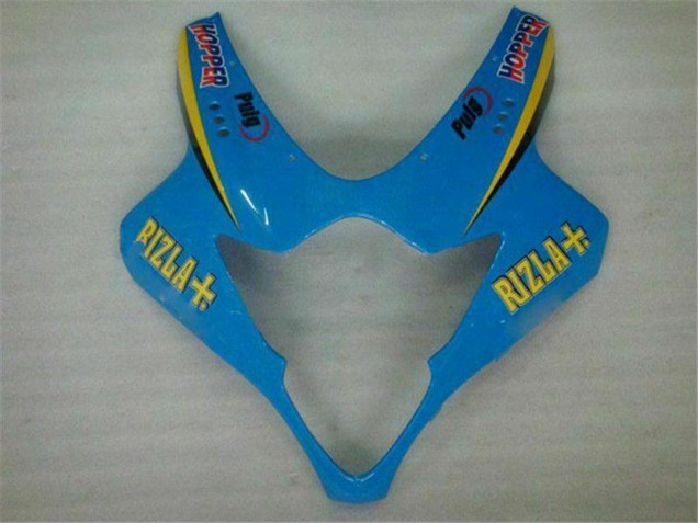 Descuento Carenados Moto Suzuki GSXR 1000 2005-2006 - Azul Oro Negro Rizla