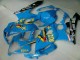 Descuento Carenados Moto Suzuki GSXR 1000 2005-2006 - Azul Oro Negro Rizla