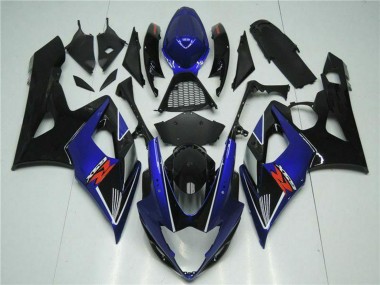 Descuento Carenados Moto Suzuki GSXR 1000 2005-2006 - Azul Negro