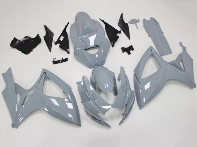 Descuento Kits Carenado Moto Suzuki GSXR 600 / GSXR 750 2006-2007 - Nardo Gris