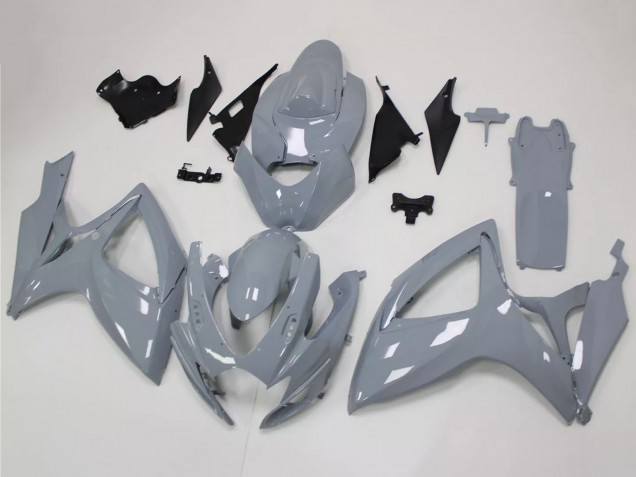 Descuento Kits Carenado Moto Suzuki GSXR 600 / GSXR 750 2006-2007 - Nardo Gris