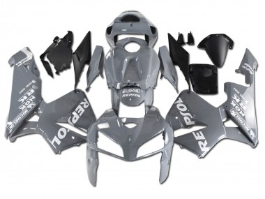 Descuento Carenados Moto Honda CBR600RR 2005-2006 - Nardo Gris Blanco Repsol
