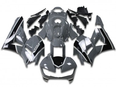 Descuento Carenados Moto Honda CBR600RR 2013-2023 - Nardo Gris Negro Brillante