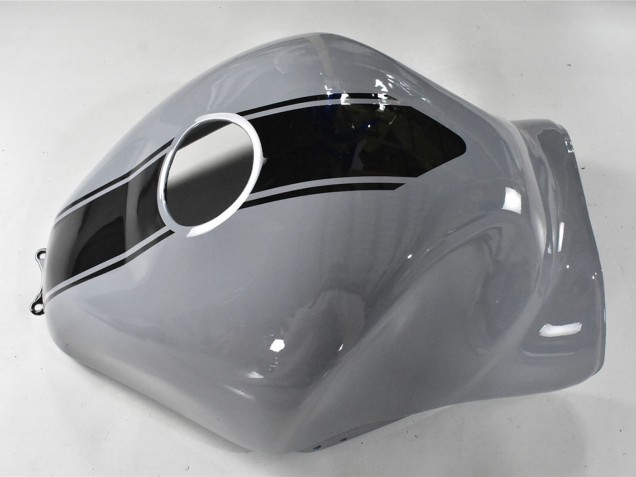 Descuento Carenados Moto Suzuki GSXR 1300 Hayabusa 1996-2007 - Nardo Gris Negro No Calcomanía