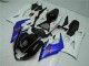 Descuento Carenado Moto Suzuki GSXR 1000 2005-2006 - Blanco Azul Negro Brillante