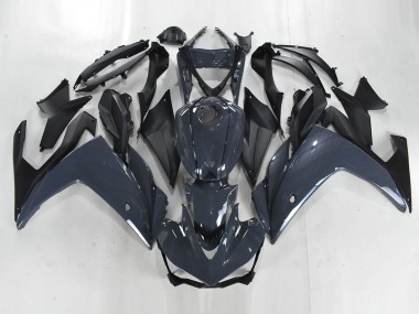 Descuento Carenados Moto Yamaha YZF R3/R25 2015-2018 - Gris Oscuro Negro Mate