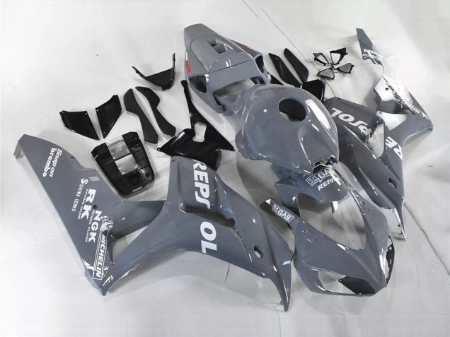 Descuento Carenados Moto Honda CBR1000RR 2006-2007 - Nardo Gris Blanco Repsol