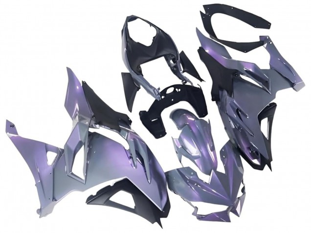 Descuento Carenados Moto Kawasaki Ninja 500 EX500R 2024-2025 - Camaleón Gris Dazz Púrpura Perla