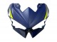 Descuento Carenados Moto Kawasaki Ninja 500 EX500R 2024-2025 - Azul Blanco Amarillo Plata Negro