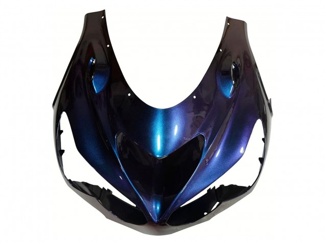 Descuento Carenados Moto Kawasaki ZX14R ZZR1400 2012-2024 - Camaleón Azul Púrpura
