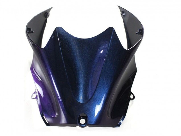 Descuento Carenados Moto Kawasaki ZX14R ZZR1400 2006-2011 - Camaleón Azul Púrpura