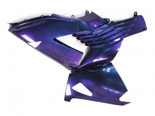 Descuento Carenados Moto Kawasaki ZX14R ZZR1400 2006-2011 - Camaleón Azul Púrpura