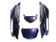 Descuento Carenados Moto Kawasaki ZX14R ZZR1400 2006-2011 - Camaleón Azul Púrpura