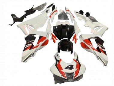 Descuento Carenados Moto Honda CBR1000RR-R 2020-2023 - Blanco Rojo Negro Brillante 4