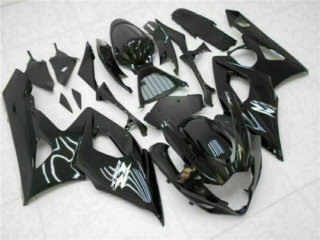 Descuento Carenado Moto Suzuki GSXR 1000 2005-2006 - Negro Brillante