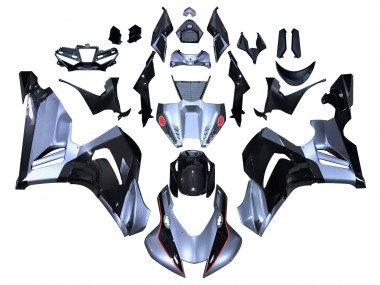 Descuento Carenados Moto Honda CBR1000RR-R 2020-2023 - Plata Negro Brillante