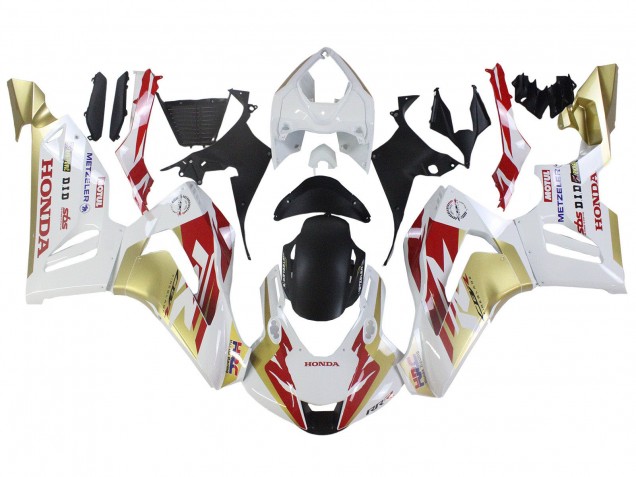 Descuento Carenados Moto Honda CBR1000RR-R 2020-2023 - Blanco Rojo Oro Motul HRC