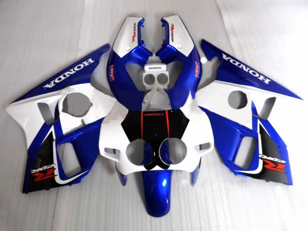 Descuento Carenados Moto Honda CBR400RR NC23 1987-1989 - Blanco Azul HRC