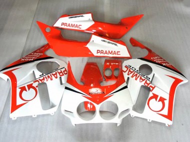 Descuento Carenados Moto Honda CBR400RR NC23 1987-1989 - Naranja Blanco Pramac