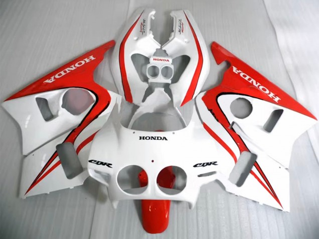 Descuento Carenados Moto Honda CBR400RR NC23 1987-1989 - Blanco Rojo