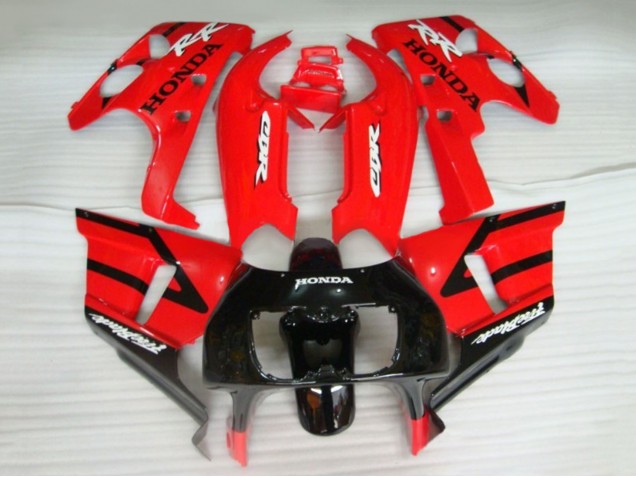 Descuento Carenados Moto Honda CBR400RR NC29 1990-1999 - Rojo Negro Brillante Fireblade