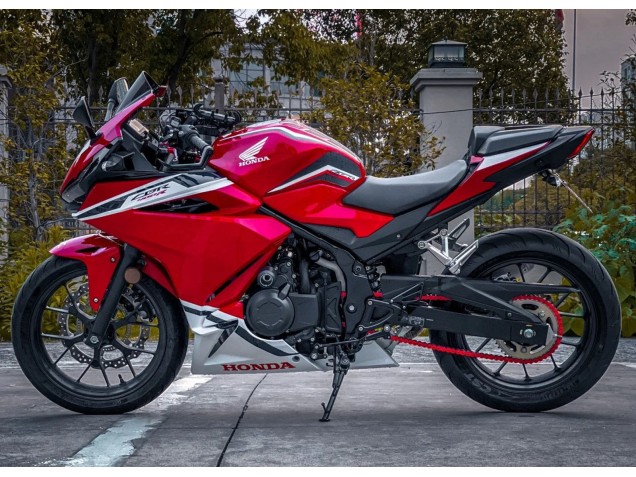 Descuento Carenados Moto Honda CBR400R 2022 - Rojo Blanco