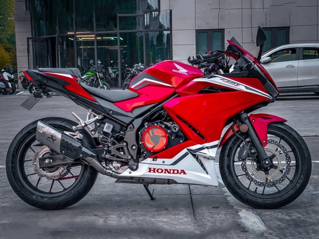 Descuento Carenados Moto Honda CBR400R 2022 - Rojo Blanco
