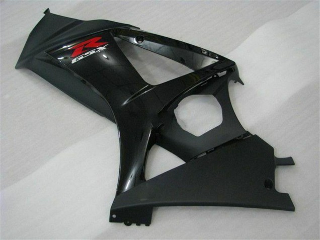 Descuento Carenados Moto Suzuki GSXR 1000 2007-2008 - Negro Brillante Negro Mate Rojo