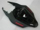 Descuento Carenados Moto Suzuki GSXR 1000 2007-2008 - Negro Brillante Negro Mate Rojo