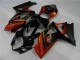 Descuento Carenados Moto Suzuki GSXR 1000 2007-2008 - Negro Naranja