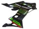 Descuento Carenados Moto Kawasaki ZX25R ZX-25R 2019-2025 - Verde Negro Rojo Honeycomb