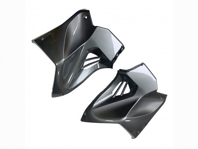 Descuento Carenados Moto Kawasaki Ninja H2 2015-2022 - Plata Negro FibraCarbono