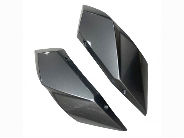 Descuento Carenados Moto Kawasaki Ninja H2 2015-2022 - Plata Negro FibraCarbono