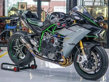 Descuento Carenados Moto Kawasaki Ninja H2 2015-2022 - Gris