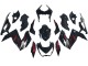 Descuento Carenados Moto Kawasaki Z250/Z300 2015-2016 - Negro Brillante Rojo Plata
